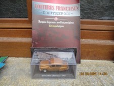 HOTCHKISS  GREGOIRE VOITURE MINIATURE 1/43 EN BOITE FASCICULE
