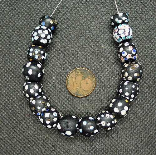 Lot perles verre murano - murano, ancien