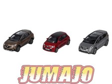 TRI118 Lot 3 X 3 inches 1/64 RENAULT NOREV Kadjar, Twingo & Espace