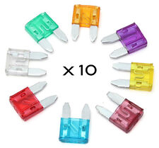 Lot de 10 mini fusibles ATC de 5A à 30A - Fusible auto moto camion - NEUF