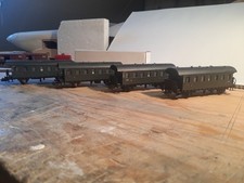 Lot De 4 Voitures Voyageurs Époque 2-3