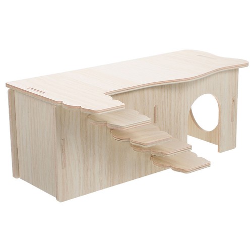Hamster wooden house - hamster,