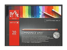 Caran d'Ache luminance colored