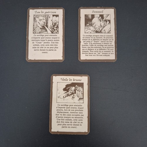 Carte sortilège l - sortilège, l'eau
