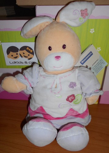 Doudou lapin peluche - doudou,
