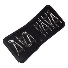 7 Pcs Daviers Children Extracting Forceps for Child Molars Dental Davier Forceps