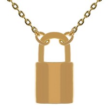 Collier Cadenas Plaqué Or 18