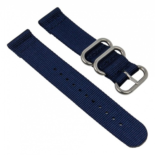 Bracelet montre tissu bleu - montre,