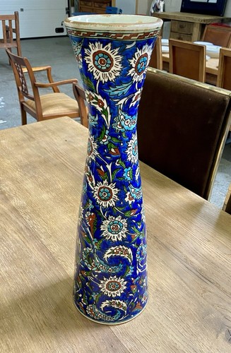 Grand vase oriental artisanal - vase,