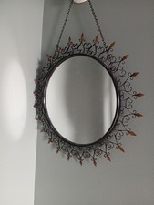 ancien miroir soleil ☀