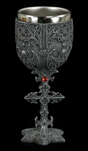 Gargouille gothique avec croix - gargouille,