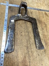 n° 5 OUTIL ancien 19ème croc forgé de jardinage  jardin, agriculture.