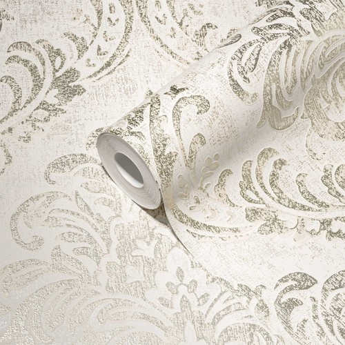 Papier peint baroque avec - papier,