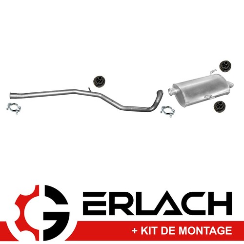 Echappement silencieux pour