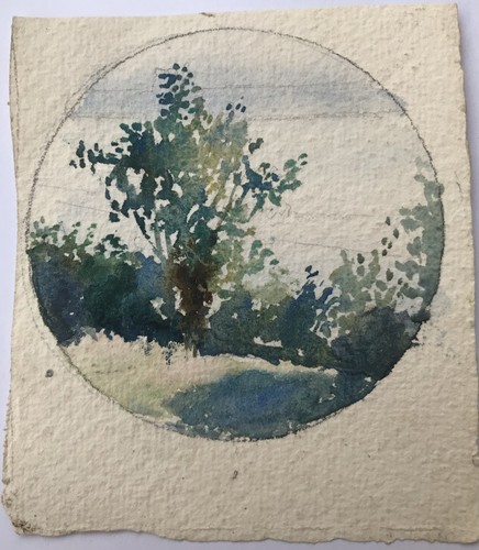 Miniature tableau peinture - tableau,