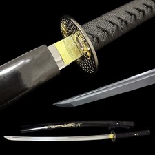 Black Japanese Katana Display