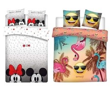 Parure Housse de Couette  + 2 taies d'oreiller -  (240 X 220 cm,