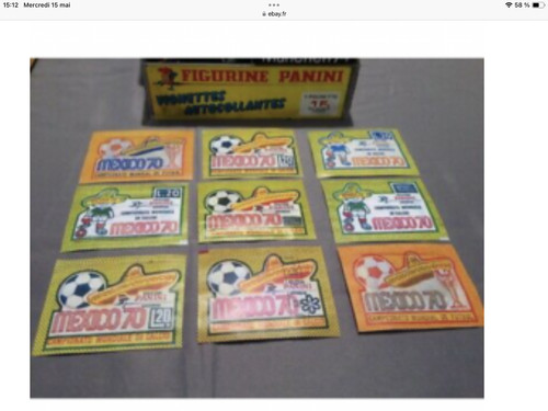 Lot panini mexico packet - panini,