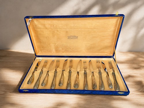 Ancien service dessert - service,
