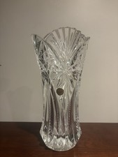 Stunning 12" Straight Vase