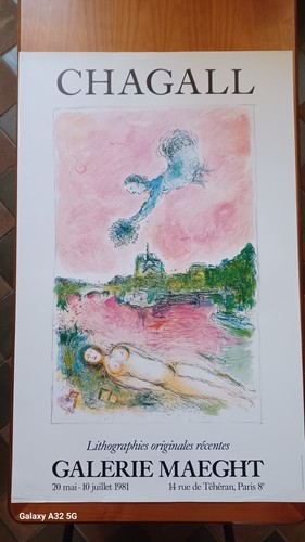 Marc chagall grande affiche - chagall,