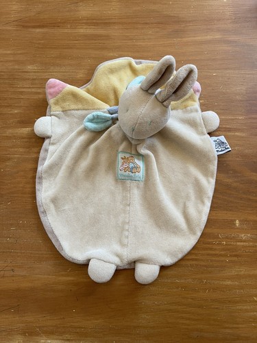 Doudou plat lapin beige - lo/doudou,