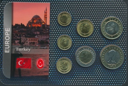 Pièces turquie 2023 - turquie,