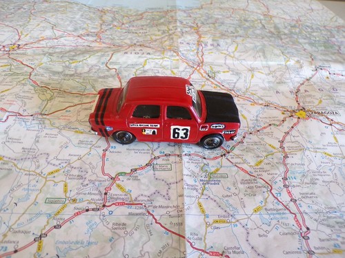 Simca 1000 rouge srt - n°63,