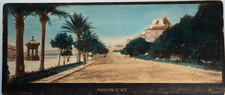 TIRAGE PHOTO	Albumine	France	PANORAMA DE NICE Aquarellé	21X27cm	1880