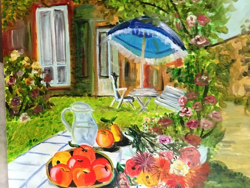 Tableau peinture l - a,