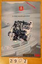 CITROEN MOTEUR HDi XANTIA XSARA Prospectus Suisse 4 pages Fr 3/1999