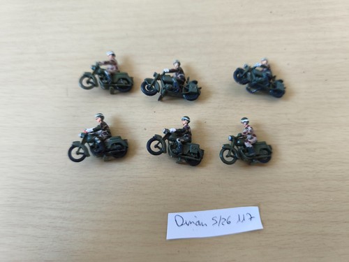 Motards militaires 87e - militaires, 1/87e