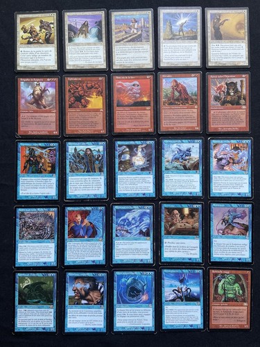 Lot set collection carte magic - set,