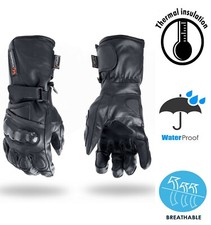 Gants moto cuir d hiver - moto, en