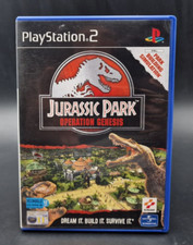 Jurassic Park Operation Genesis Sony Playstation 2 PS2 - Complet - PAL FRA - TBE