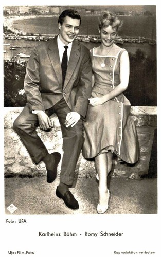 Romy schneider carte postale - *,