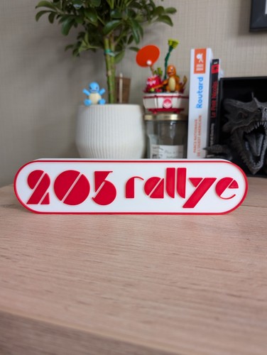 Logo décoratif 205 - , rallye