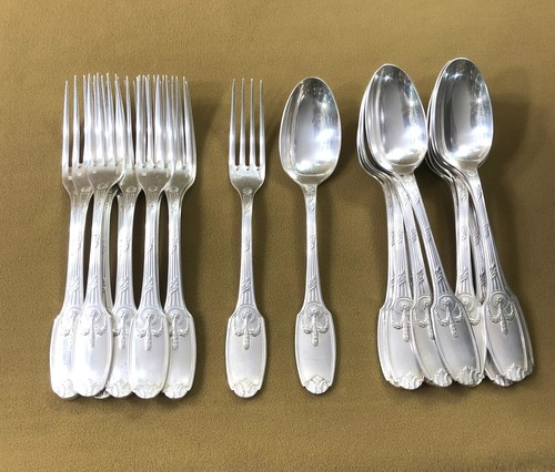 Couvert entremet christofle - couvert,