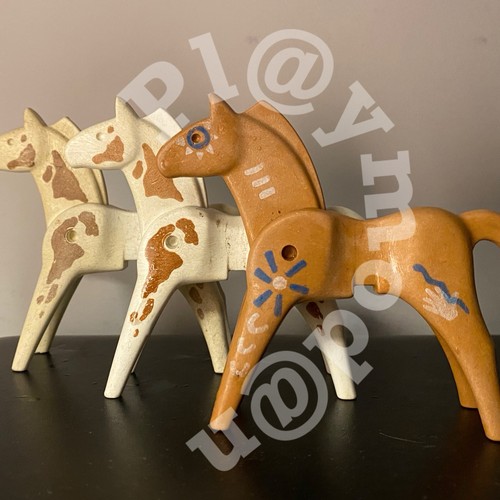 Playmobil vintage chevaux - playmobil,