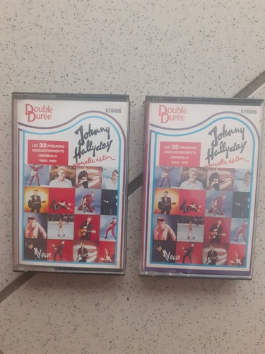 Johnny hallyday lot 2 k7 - de,