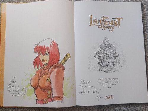 Dedicace tarquin lyse - dedicace, &