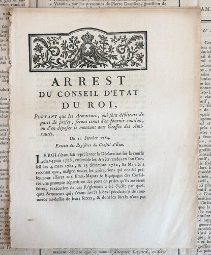 Louis xvi corsaires - louis,