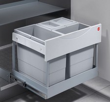 Hailo Poubelle Cuisine à Encastrer 60cm Armoire Ausfahrautomatik Tri des Déchets