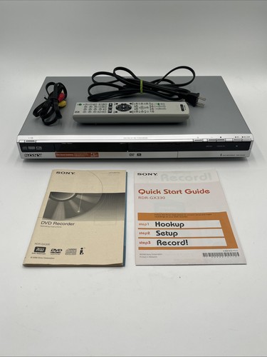 Sony rdr gx330 - sony, dvd