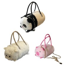 Sac à bandoulière en peluche simplicité, cadeaux d'anniversaire et de noël,