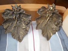 2 SUPPORTS D'APPLIQUES FEUILLE