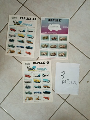 Lot cef replex compagnie - cef,