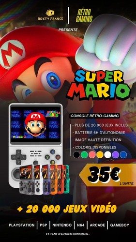 Console jeux retro gaming - jeux,