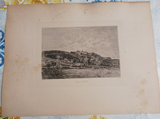 ancienne eau forte lucien