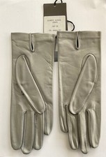 Gants femme cuir agneau gris
